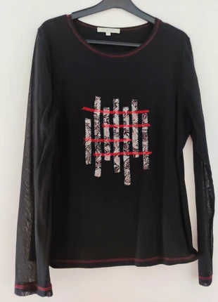Tee shirt koszulka, marque: Jacqueline Riu, état: Très bon état, taille: XXXL / 46 / 18, 3,00 €, 3,85 € Protection acheteurs incluse
