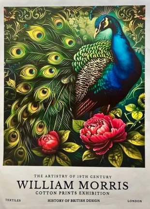 Affiche abstraite, marque: William Morris, état: Neuf sans étiquette, 8,50 €, 9,63 € Protection acheteurs incluse