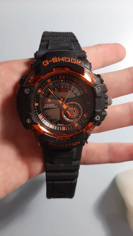 G shock red bull sales