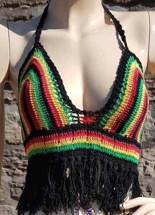 Sexy Rasta top, brand: other, condition: Very good, size: S / 8, £15.00, £16.45 includes Buyer Protection
