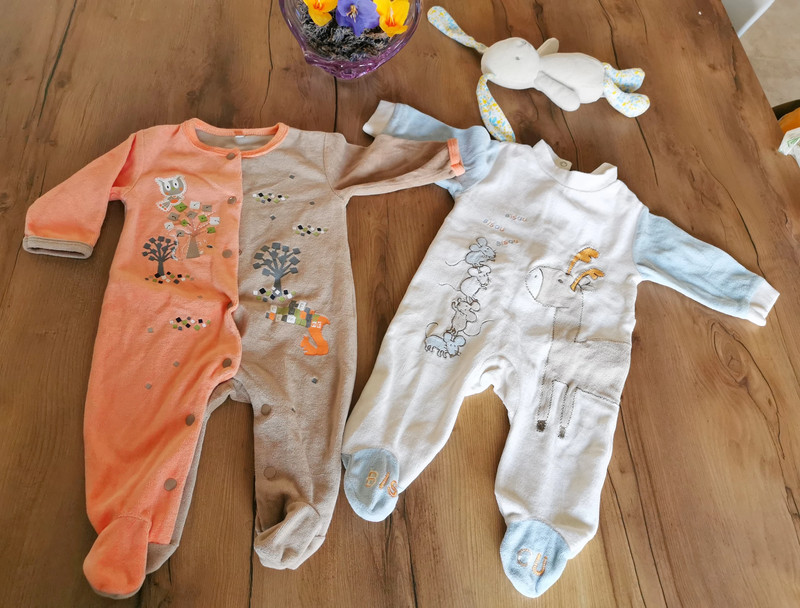 Lot 2 pyjamas - 3 mois | Beebs