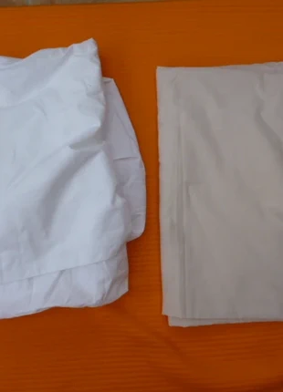 2 draps housse 2pl, estado: Bueno, tamaño: Matrimonio (120-140 x 190-200 cm), 4,00 €, 4,90 € Protección al comprador incluida