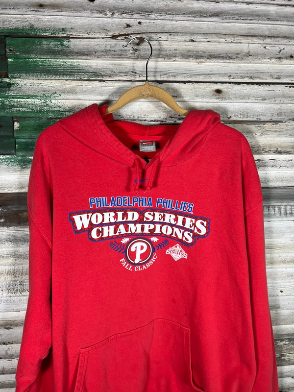 Vintage Philadelphia Phillies Nike Center Swoosh Hoodie 5