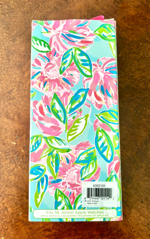 New Lilly Pulitzer Leather Apple Watch Band 2