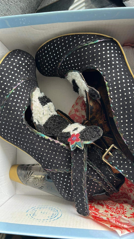 Irregular choice 2025 polka dot shoes