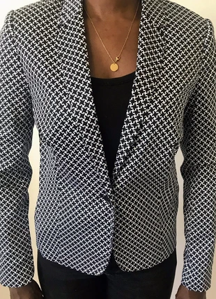 Veste imprimée noir et blanc, brand: La Redoute, condition: New without tags, size: S / 36 / 8, €6.00, €7.00 includes Buyer Protection