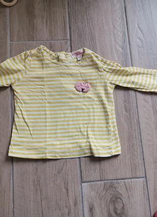 T shirt jaune, marke: Du Pareil au Même, zustand: Gut, größe: 6-9 Monate / 68, 1,00 €, 1,75 € inklusive Vinted-Käuferschutz