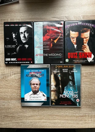 5 dvd’s oscar winning movies deel 2 (about schmidt, quizshow, quizshow, gods and monsters), état: Très bon état, 5,50 €, 6,48 € Protection acheteurs incluse