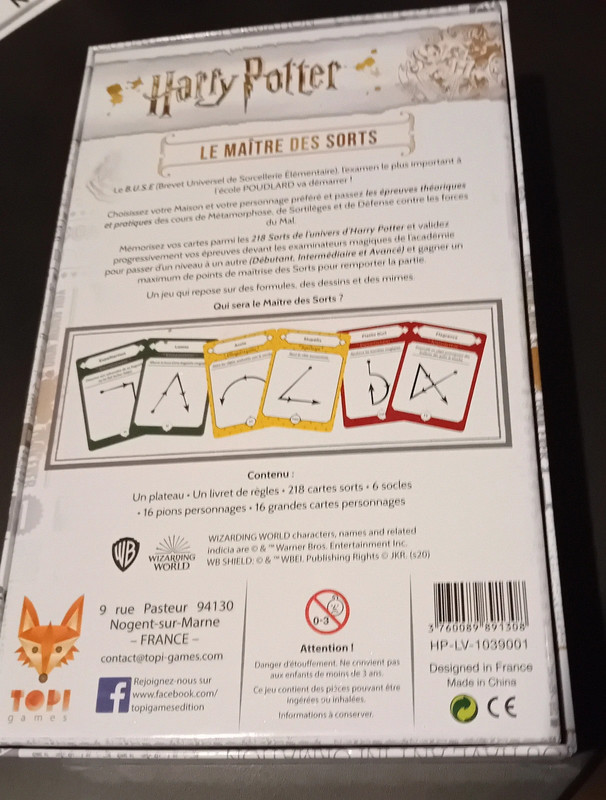 Jeu de Société Harry Potter : Le Maître des Sorts 3