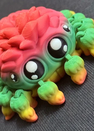 Very Chonky Pastel Candy Jumping Spider 3D Printed Fidget Figure, brand: Spider, condition: Very good, size: One size, £4.99, £5.69 includes Buyer Protection Pro