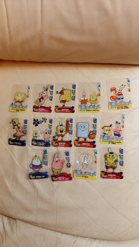 14 card Spongebob.