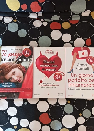Anna Premoli 3 libri, estado: Muito bom, €8.00, €9.10 inclui Proteção do Comprador