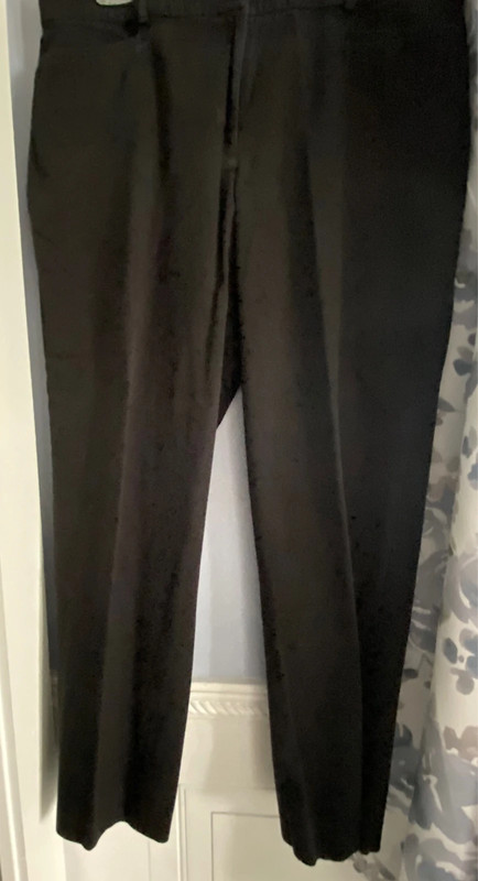 Black casual pants 1