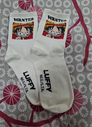 Chaussettes Neuves Luffy, marca: OnePiece, estado: Novo sem etiquetas, €3.00, €3.85 inclui Proteção do Comprador