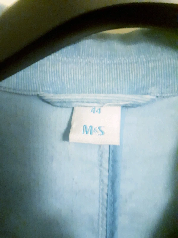 Veste velours turquoise 44 - photo numéro 3