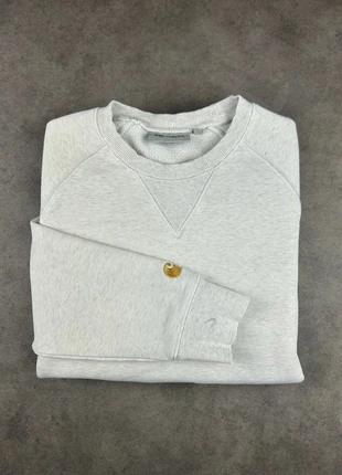 Sweat Carhartt Gris Blanc Taille Xs Col Rond Crewneck Sweatshirt Felpa Pullover D080, brand: Carhartt, condition: Very good, size: XS, €44.99, €47.94 includes Buyer Protection