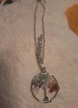 Collier Arbre de Vie pierres multicolores, condition: New without tags, €3.60, €4.48 includes Buyer Protection