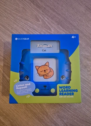 Lecteur de mot interactif pour enfant Chat bleu - Silvergear, brand: silvergear, condizioni: Nuovo senza cartellino, taglia: 4 anni / 104 cm, €10.95, €12.20 include la Protezione acquisti