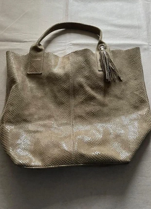 Bolso de piel textura serpiente, marca: Local, estado: Muy bueno, 25,00 €, 26,95 € Protección al comprador incluida
