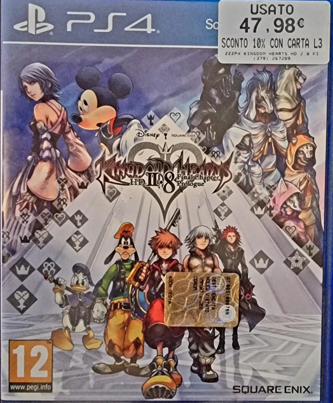 Kingdom Hearts Hd Ii.8 Ps4