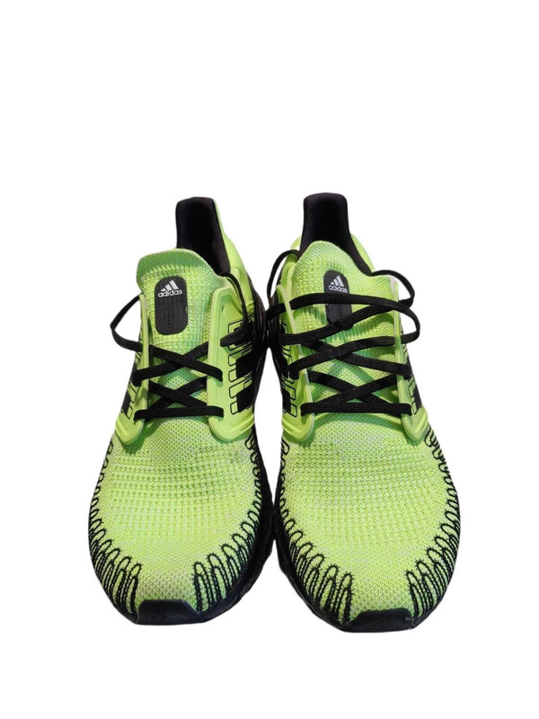 Adidas neon green black shoes 2025