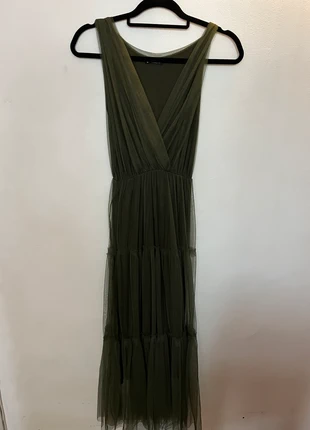 Robe verte longue sans manches T.U, marque: Italia Independent, état: Très bon état, taille: Taille unique, 8,00 €, 9,10 € Protection acheteurs incluse