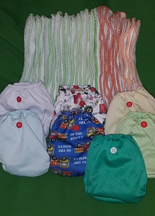 Stoffwindelsystem Buttons Diapers / all-in-two / snap in / one size, marke: ButtonsDiapers, zustand: Neu, mit Etikett, größe: 7–18 kg, 149,00 €, 157,15 € inklusive Vinted-Käuferschutz