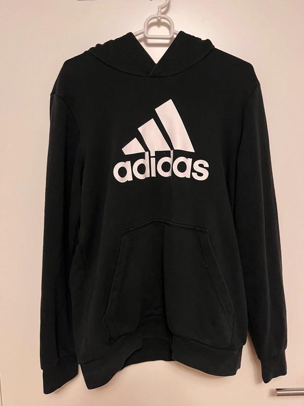 Adidas hoodie sort 1