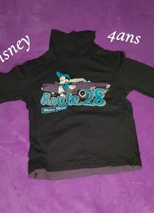 T-shirt enfant, marca: Disney, estado: Muito bom, tamanho: 4 anos / 104 cm, €1.00, €1.75 inclui Proteção do Comprador