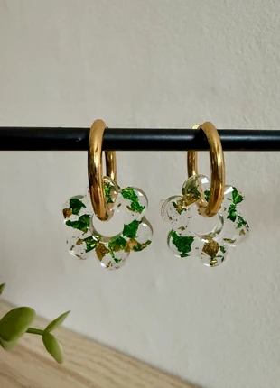 Pampilles 2cm en résine. Sans creole, condition: Very good, €2.50, €3.33 includes Buyer Protection Pro