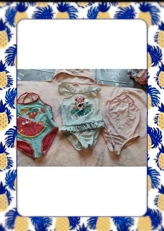 Lot de maillots de bain taille 3 ans