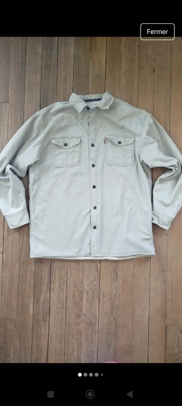 Veste / chemise homme Levi's L - photo numéro 2