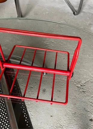 Porte serviette de table métal rouge vintage, marca: Vintage, estado: Muy bueno, 15,00 €, 16,45 € Protección al comprador Pro incluida