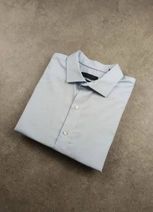 Chemise unie manche longue Tommy Hilfiger bleu clair tall fit taille XL homme, merk: Tommy Hilfiger, staat: Heel goed, maat: XL, € 8,00, € 9,10 inclusief Kopersbescherming Pro