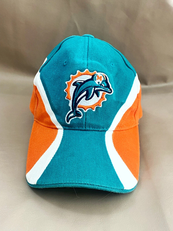 Vintage 90s Miami Dolphins NFL Equipment Adjustable Strap Hat Old Logo -  Vinted