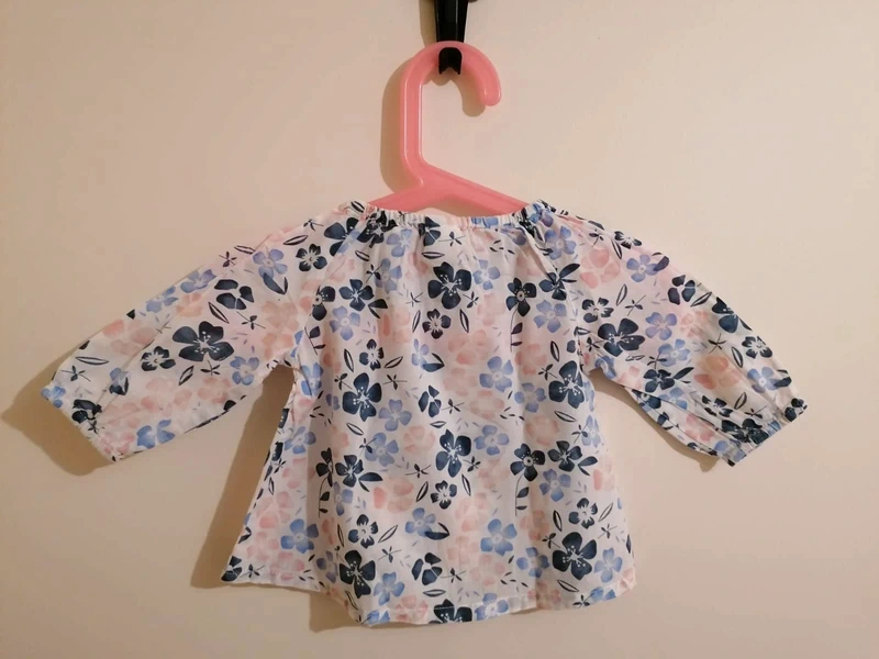 Lot tee-shirt fille manches longues 3 mois - photo numéro 6