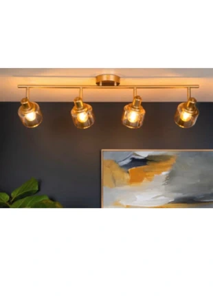 Lucide Bjorn plafondspot - Mat goud, merk: lucide bjorn, staat: Nieuw met prijskaartje, € 65,00, € 68,95 inclusief Kopersbescherming