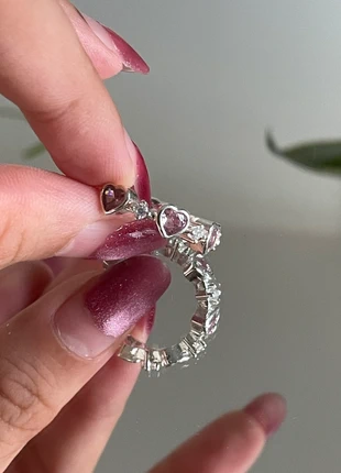 Argent ring 925 with plenty hearts, marke: Vintage Dressing, zustand: Neu, größe: Größenverstellbar, 10,00 €, 11,20 € inklusive Vinted-Käuferschutz