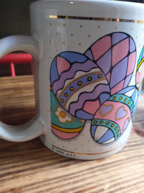 Easter egg coffee mug 1