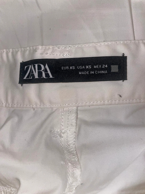 Cargo blanc Zara 4