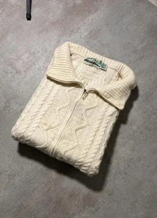 Pull Quart Zip Aran Craft Vintage Irish Wool en 100% pure laine Beige en maille torsadée taille M, marque: Aran Crafts, état: Très bon état, taille: M / 38 / 10, 34,99 €, 37,44 € Protection acheteurs incluse