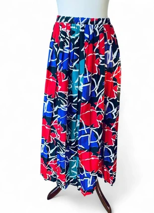 Multi-coloured vintage 80s/90s maxi skirt, brand: Vintage Dressing, condition: Very good, size: XXXL / 18, £5.00, £5.95 includes Buyer Protection
