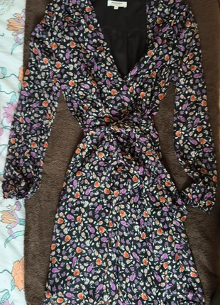 Robe portefeuille fleurie Morgan – Taille 40, marque: Morgan, état: Très bon état, taille: L / 40 / 12, 10,00 €, 11,20 € Protection acheteurs incluse