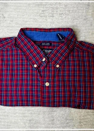 Chemise Chaps à Carreaux Rouge et Bleu – Taille XL – Très Bon État, merk: CHAPS, staat: Heel goed, maat: XL, € 14,70, € 16,14 inclusief Kopersbescherming