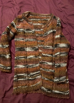 Long knitted vintage sweater, marque: Vintage, état: Bon état, taille: XL / 42 / 14, 5,00 €, 5,95 € Protection acheteurs incluse