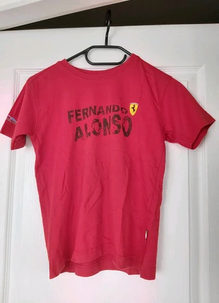 Tee-shirt, marca: Ferrari, estado: Muito bom, tamanho: 6 anos / 116 cm, €4.00, €4.90 inclui Proteção do Comprador