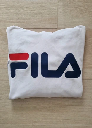 Felpa bianca Fila, merk: FILA, staat: Heel goed, maat: S / 36 / 8, € 7,00, € 8,05 inclusief Kopersbescherming