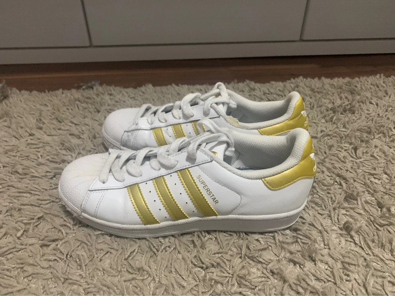 Adidas superstar cheap doradas