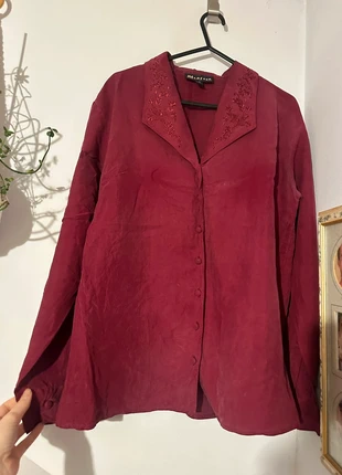 Vintage monsoon silk shirt y2k / 90s, brand: Vintage, condition: Good, size: S / 8, £15.00, £16.45 includes Buyer Protection