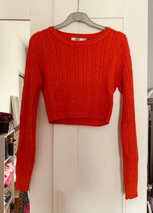 Pull court Croptop pull orange New Collection , marke: New Collection, zustand: Neu, größe: S / 36 / 8, 5,50 €, 6,48 € inklusive Vinted-Käuferschutz